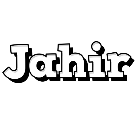 Jahir snowing logo