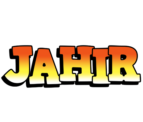 Jahir sunset logo