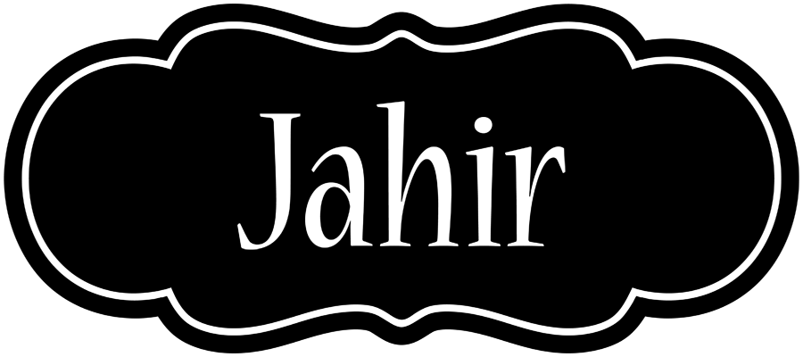 Jahir welcome logo