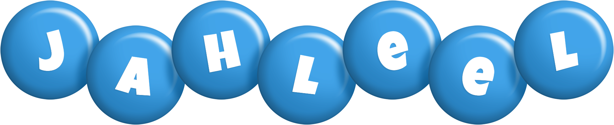 Jahleel candy-blue logo