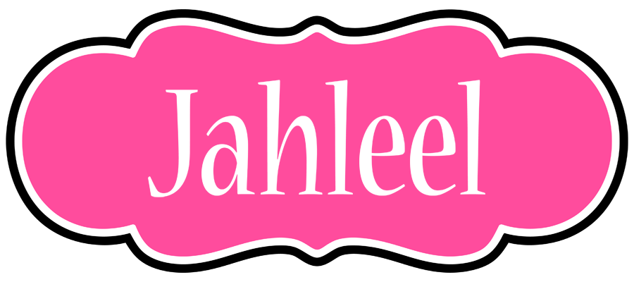 Jahleel invitation logo