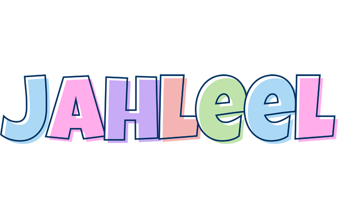 Jahleel pastel logo