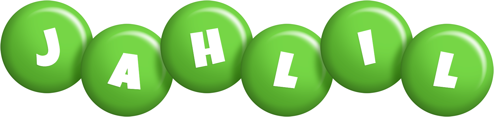 Jahlil candy-green logo