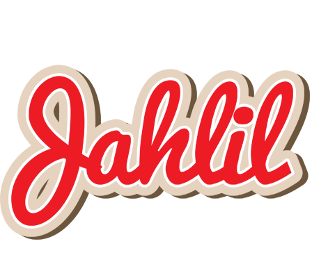 Jahlil chocolate logo
