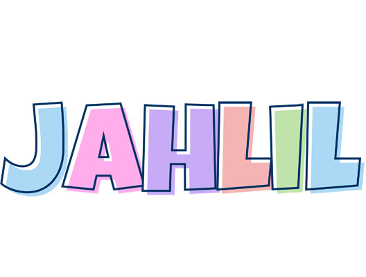 Jahlil pastel logo