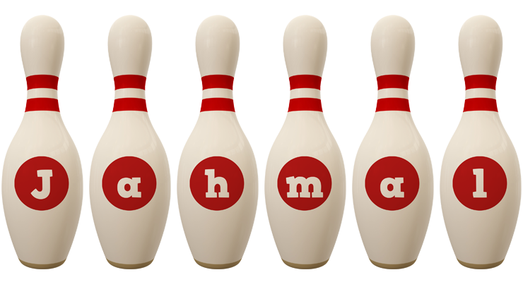 Jahmal bowling-pin logo