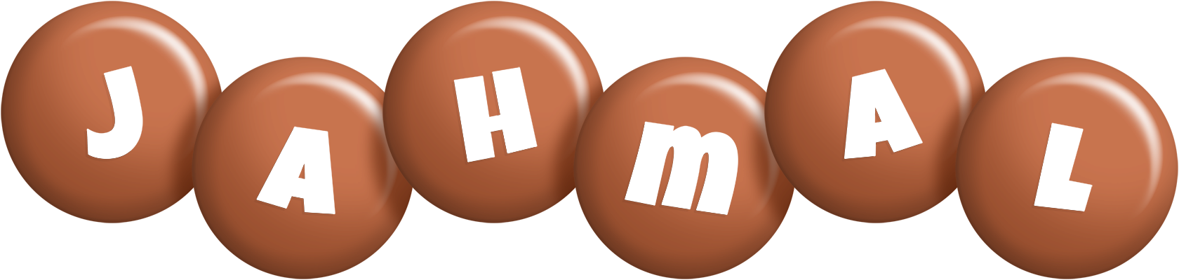 Jahmal candy-brown logo