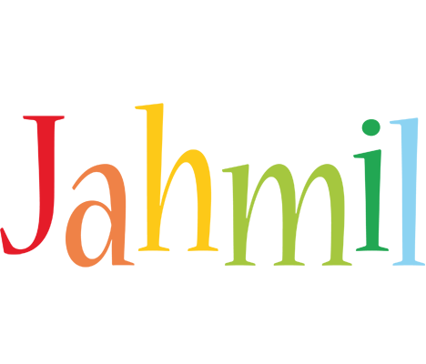 Jahmil birthday logo