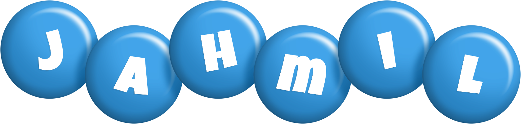 Jahmil candy-blue logo