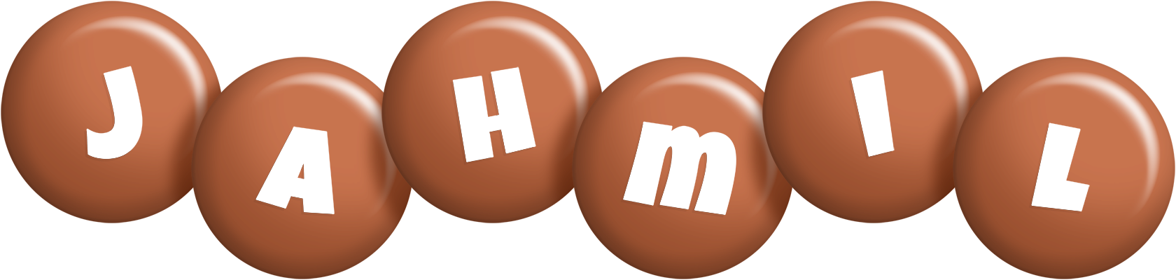 Jahmil candy-brown logo