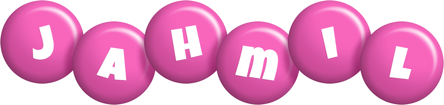 Jahmil candy-pink logo