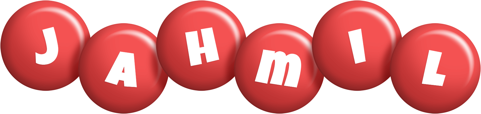 Jahmil candy-red logo