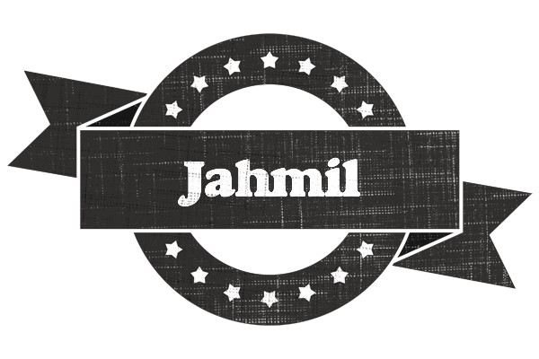 Jahmil grunge logo