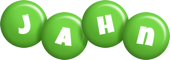 Jahn candy-green logo