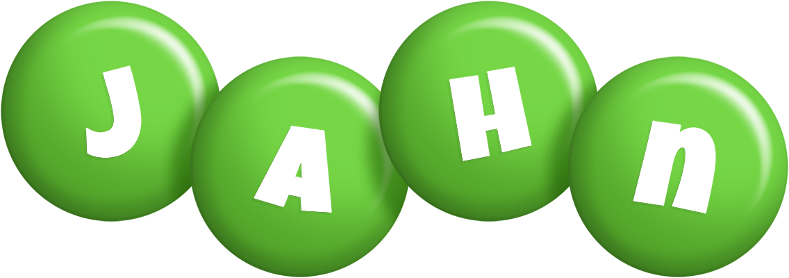 Jahn candy-green logo