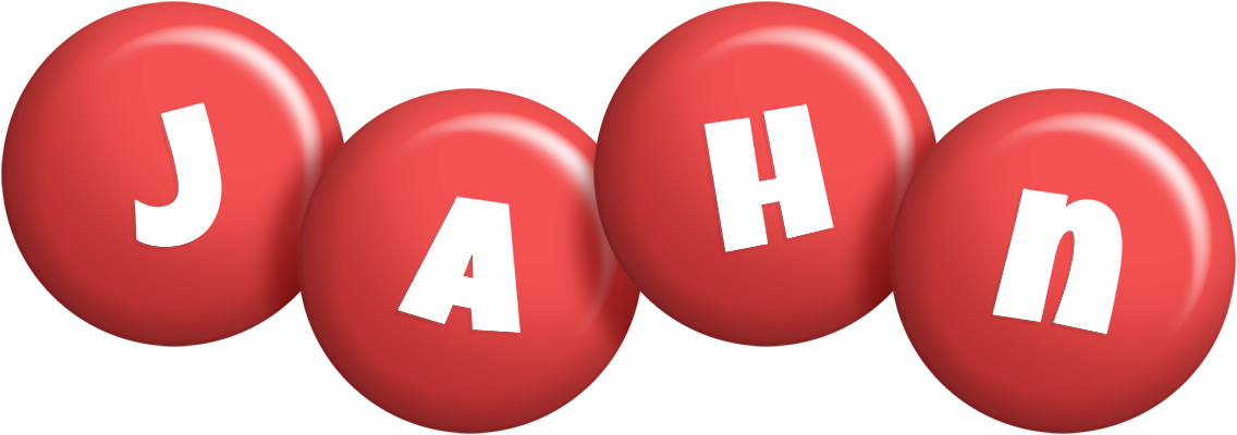Jahn candy-red logo
