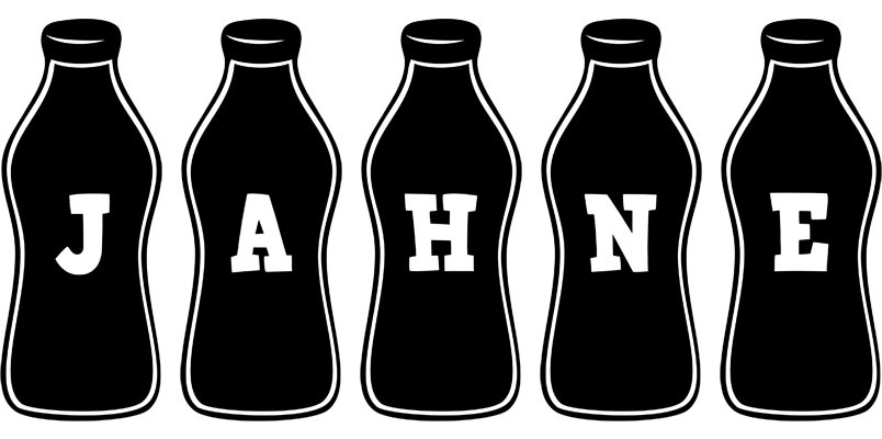 Jahne bottle logo