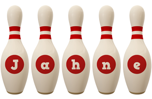 Jahne bowling-pin logo