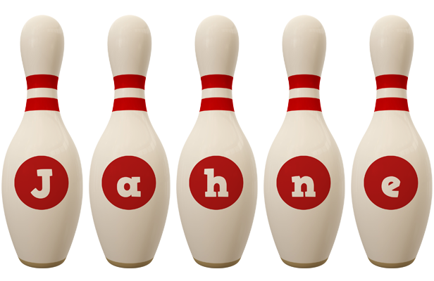 Jahne bowling-pin logo