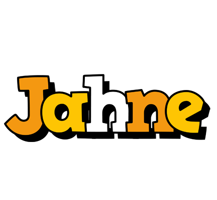Jahne cartoon logo