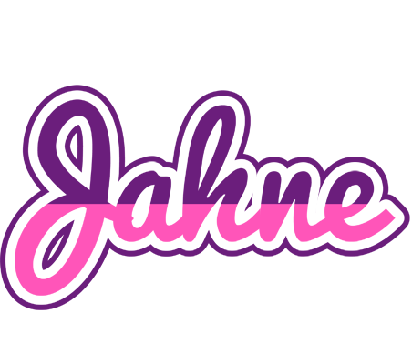 Jahne cheerful logo