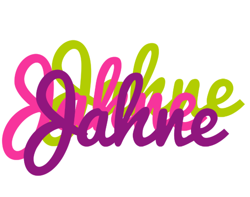 Jahne flowers logo