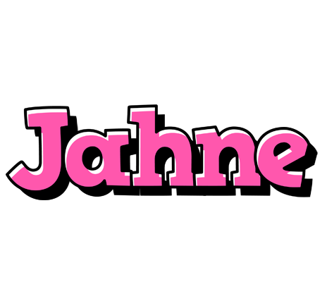 Jahne girlish logo