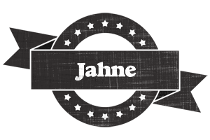 Jahne grunge logo