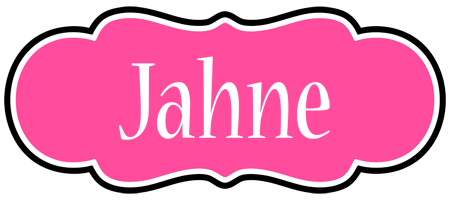 Jahne invitation logo