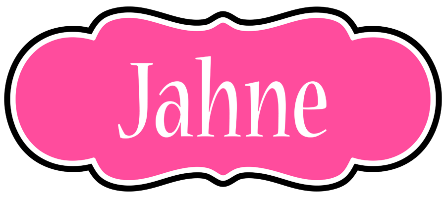 Jahne invitation logo