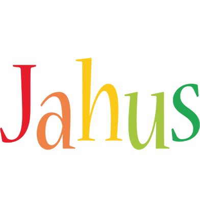 Jahus birthday logo