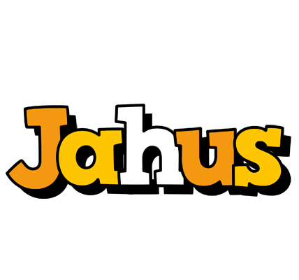 Jahus cartoon logo