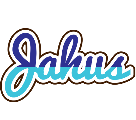 Jahus raining logo