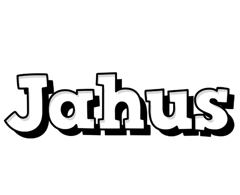 Jahus snowing logo