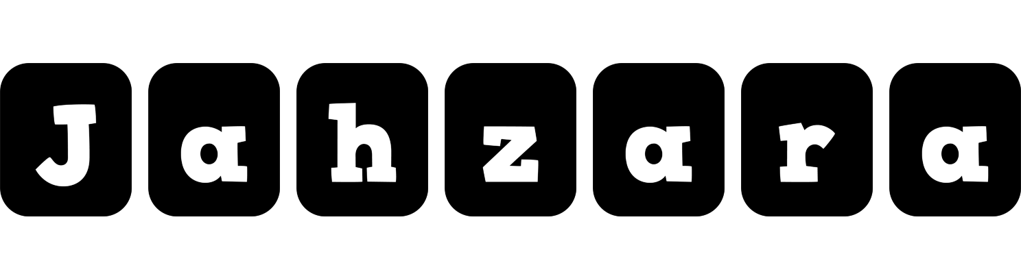 Jahzara box logo