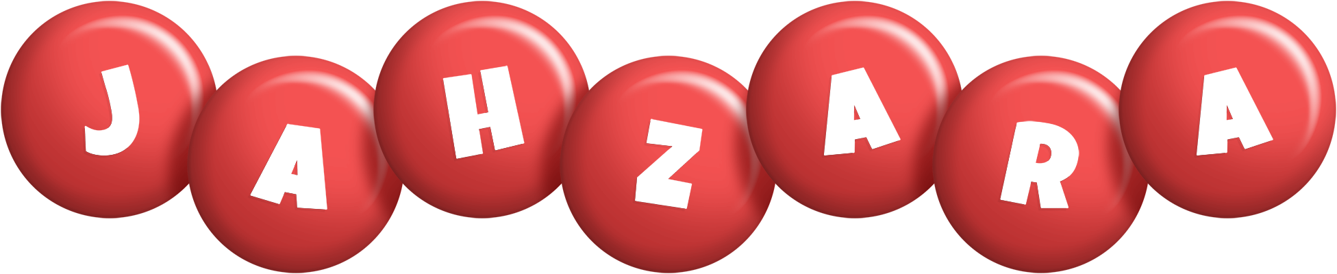 Jahzara candy-red logo