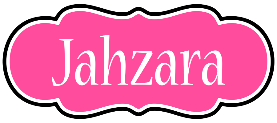 Jahzara invitation logo