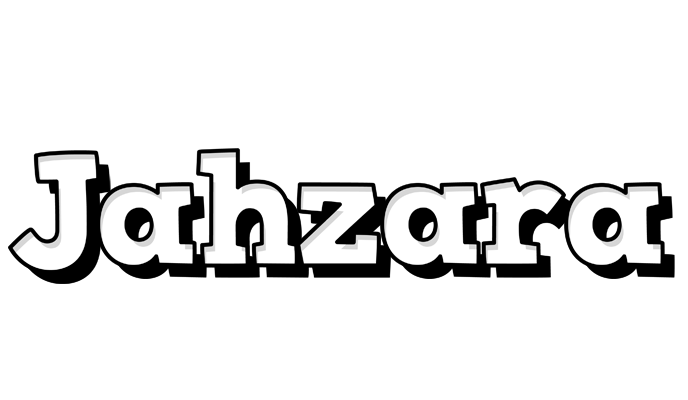 Jahzara snowing logo