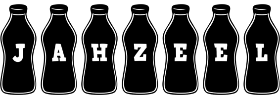 Jahzeel bottle logo