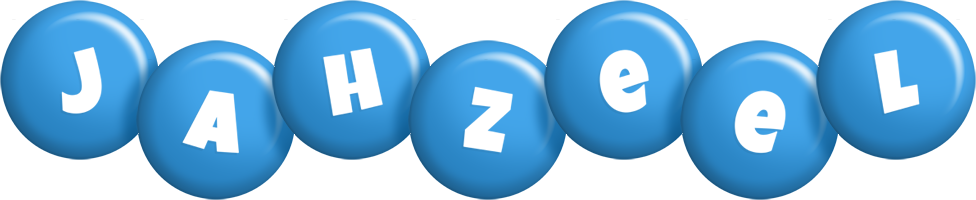 Jahzeel candy-blue logo