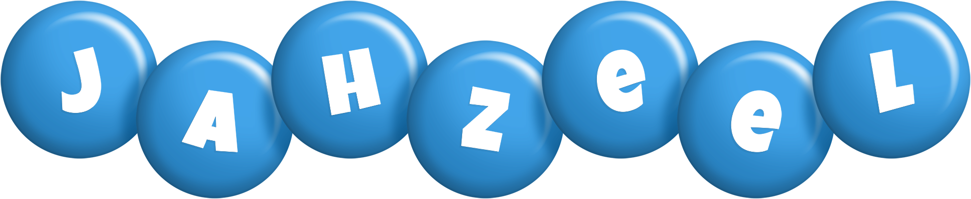 Jahzeel candy-blue logo