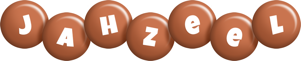 Jahzeel candy-brown logo