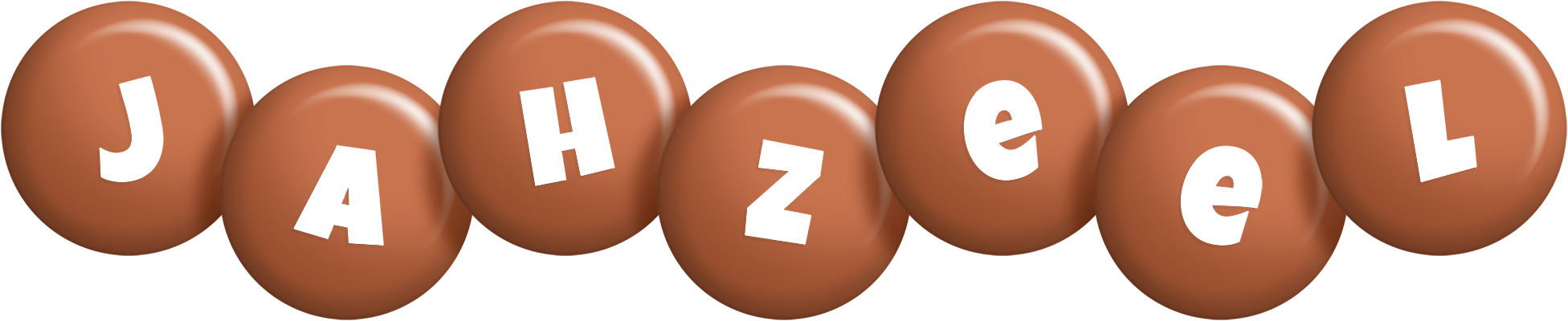 Jahzeel candy-brown logo