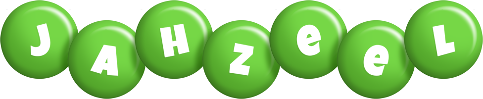 Jahzeel candy-green logo