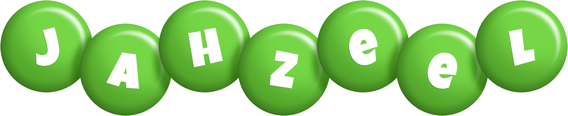 Jahzeel candy-green logo