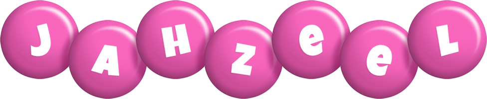 Jahzeel candy-pink logo