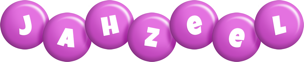 Jahzeel candy-purple logo