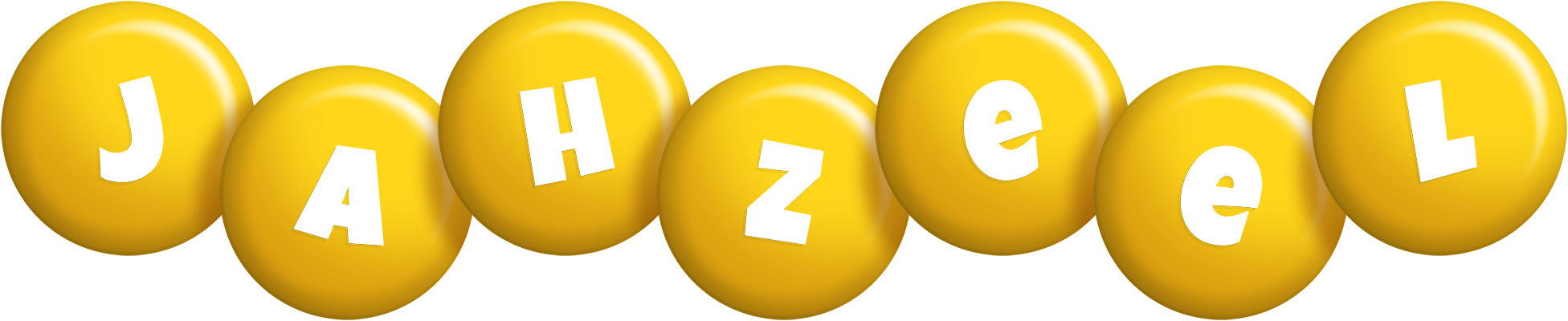 Jahzeel candy-yellow logo