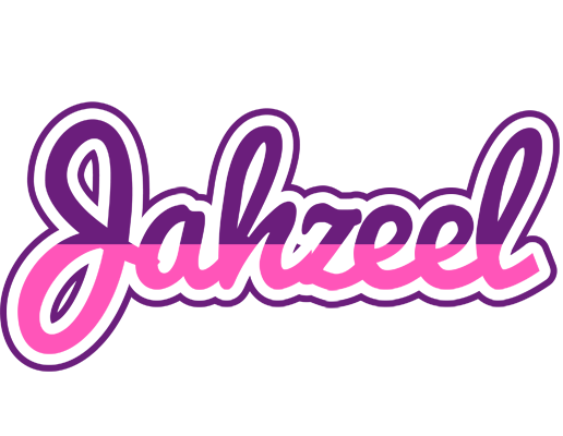 Jahzeel cheerful logo