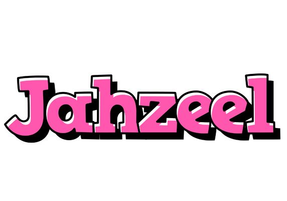 Jahzeel girlish logo